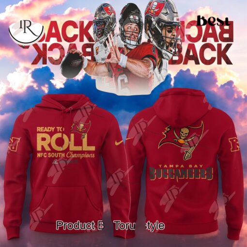 Tampa Bay Buccaneers NFL Ready To Roll NFC South Division Champions 2024 Hoodie   Red