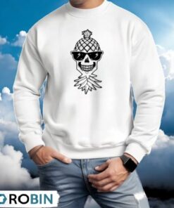 Theswingnation Podcast Pineapple Skeleton Skull Shirt Theswingnation Podcast Pineapple Skeleton Skull Shirt