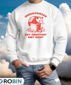 Undiagnosed But Something Ain’t Right Raccoon Shirt