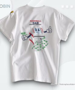 2025 Cooperstown All Star Village Baseball Dad Money Machine Shirt 2025 Cooperstown All Star Village Baseball Dad Money Machine Shirt