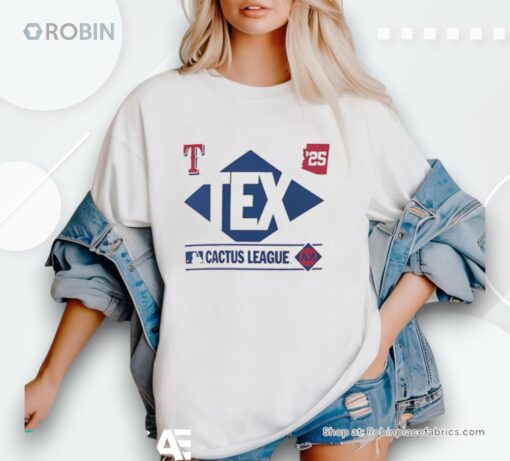2025 Spring Training Cactus League Texas Shirt