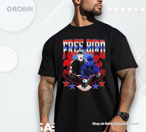 4 Nations Team Usa Stars Free Bird Vintage Shirt