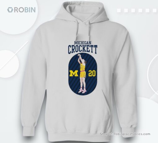 Michigan Nil Alyssa Crockett #20 Shirt