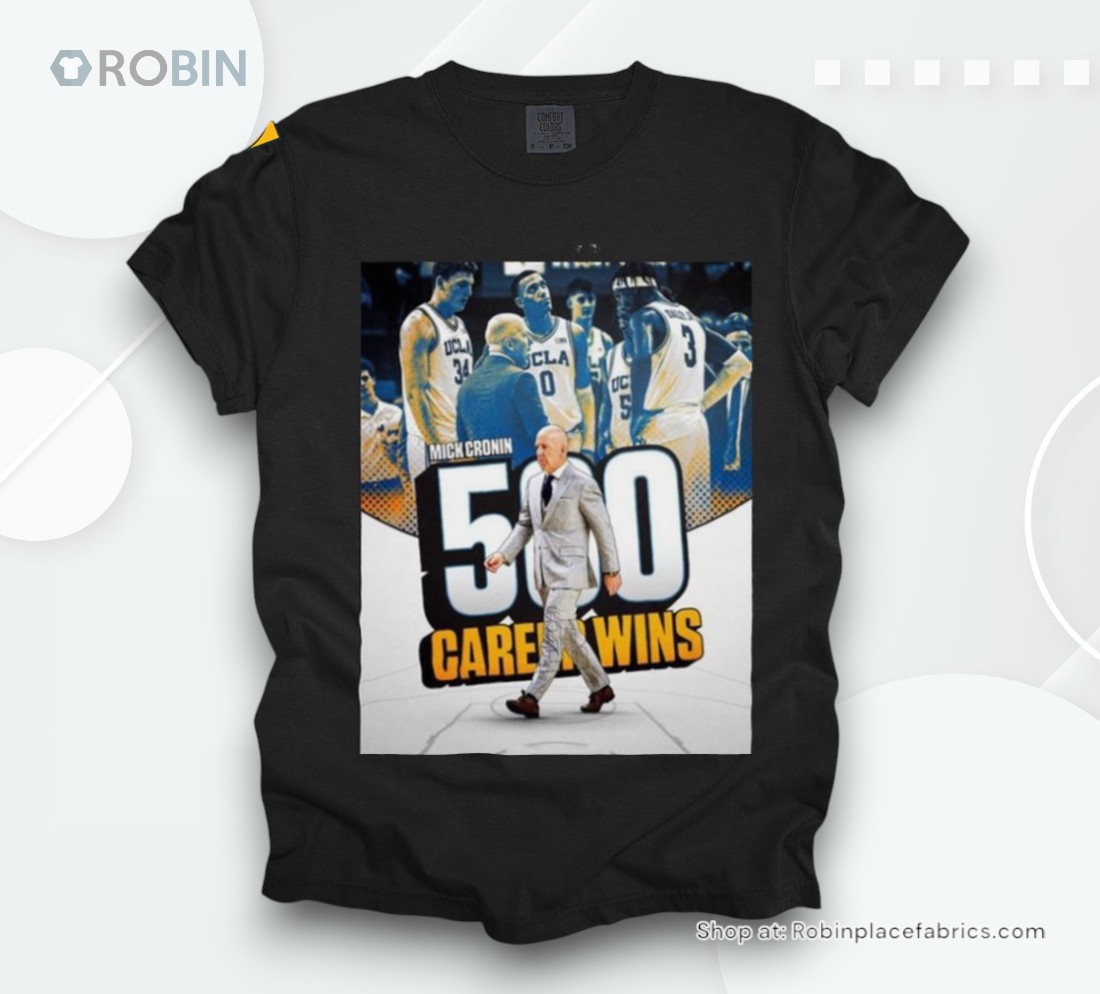 Mick Cronin 500 Career Wins As A Head Coachh Shirt