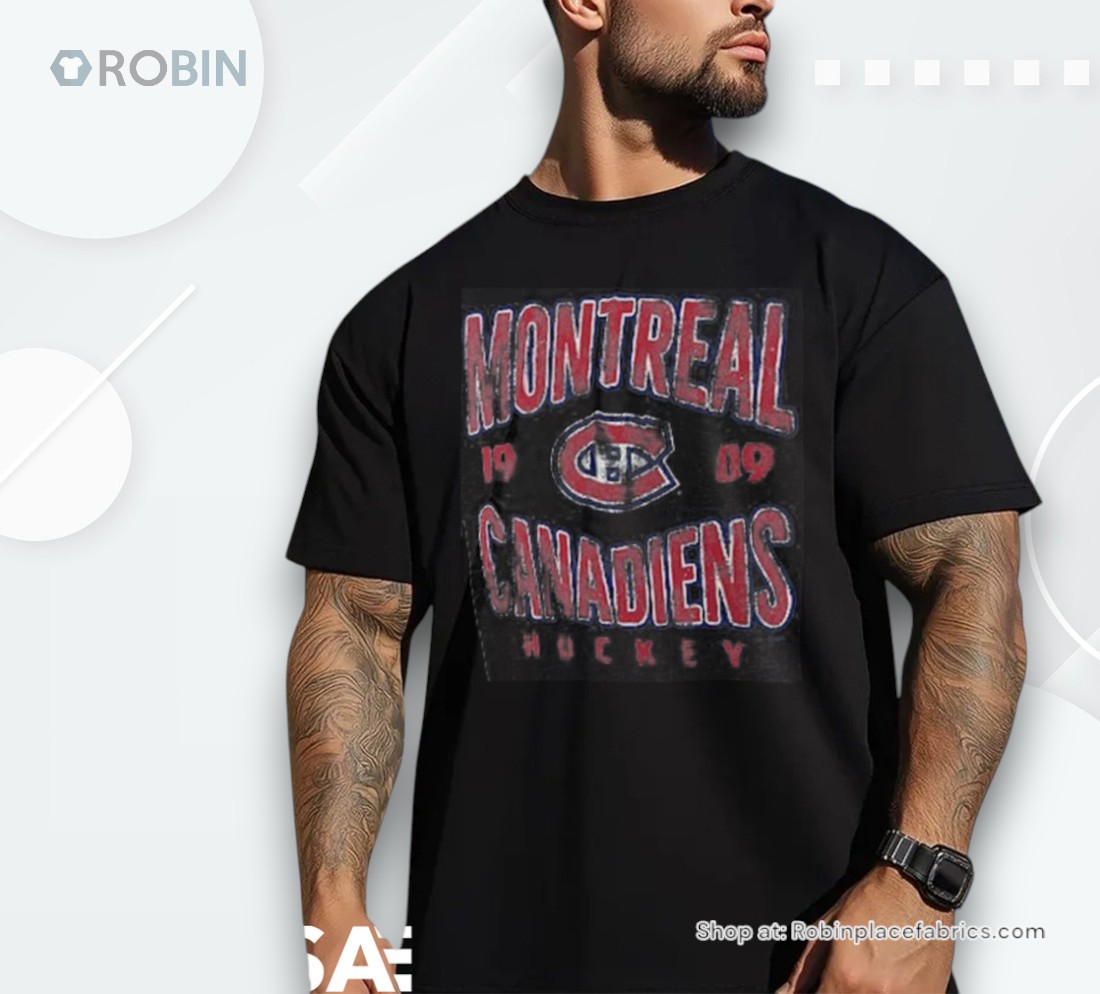 Montreal Canadiens Wave Off Tri Blend Raglan Long Sleeve Shirt Montreal Canadiens Wave Off Tri Blend Raglan Long Sleeve Shirt
