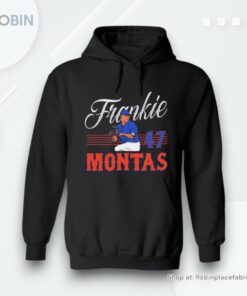 New York Mets 47 Frankie Montas Stripes Shirt