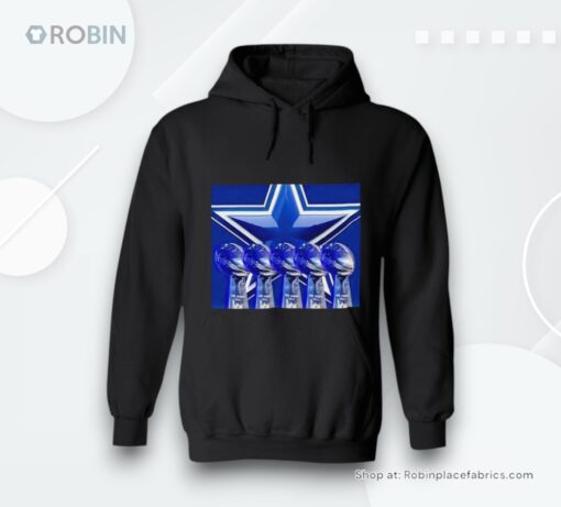 Nfc East Dallas Cowboys 5x Champions Trophy Shirt