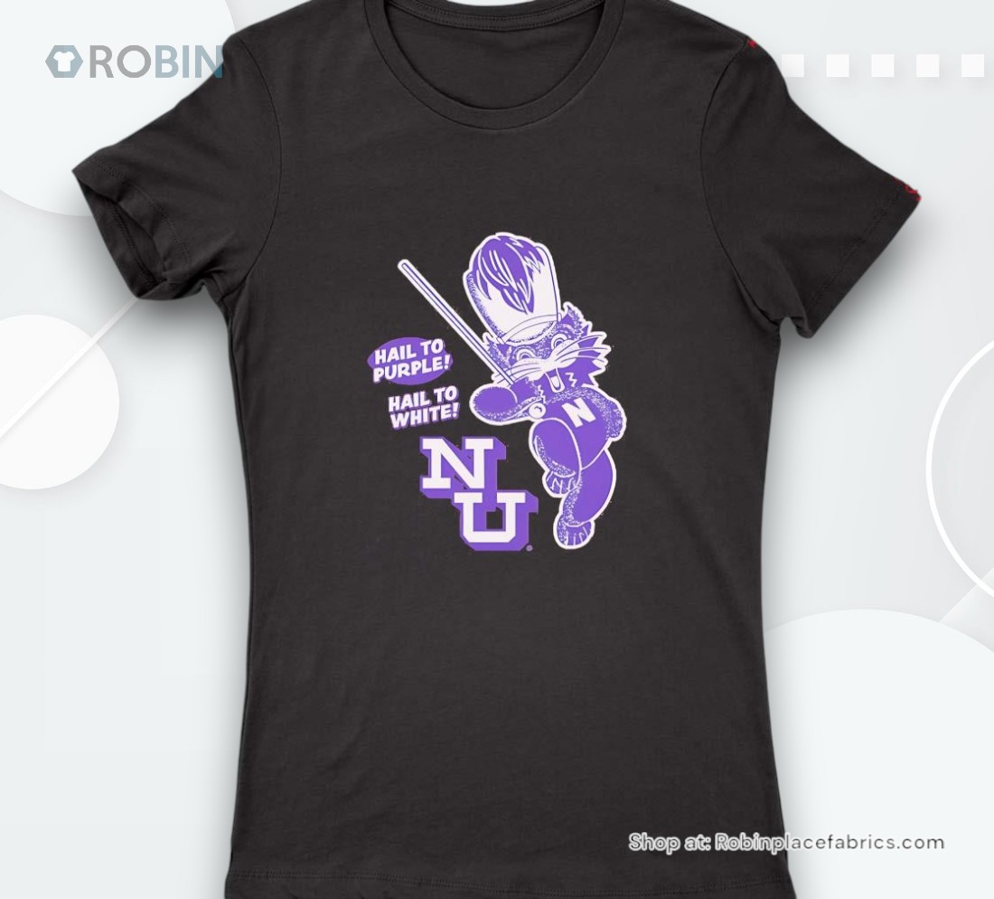 Northwestern Wildcats Hail To Purple Hail To White Shirt Northwestern Wildcats Hail To Purple Hail To White Shirt