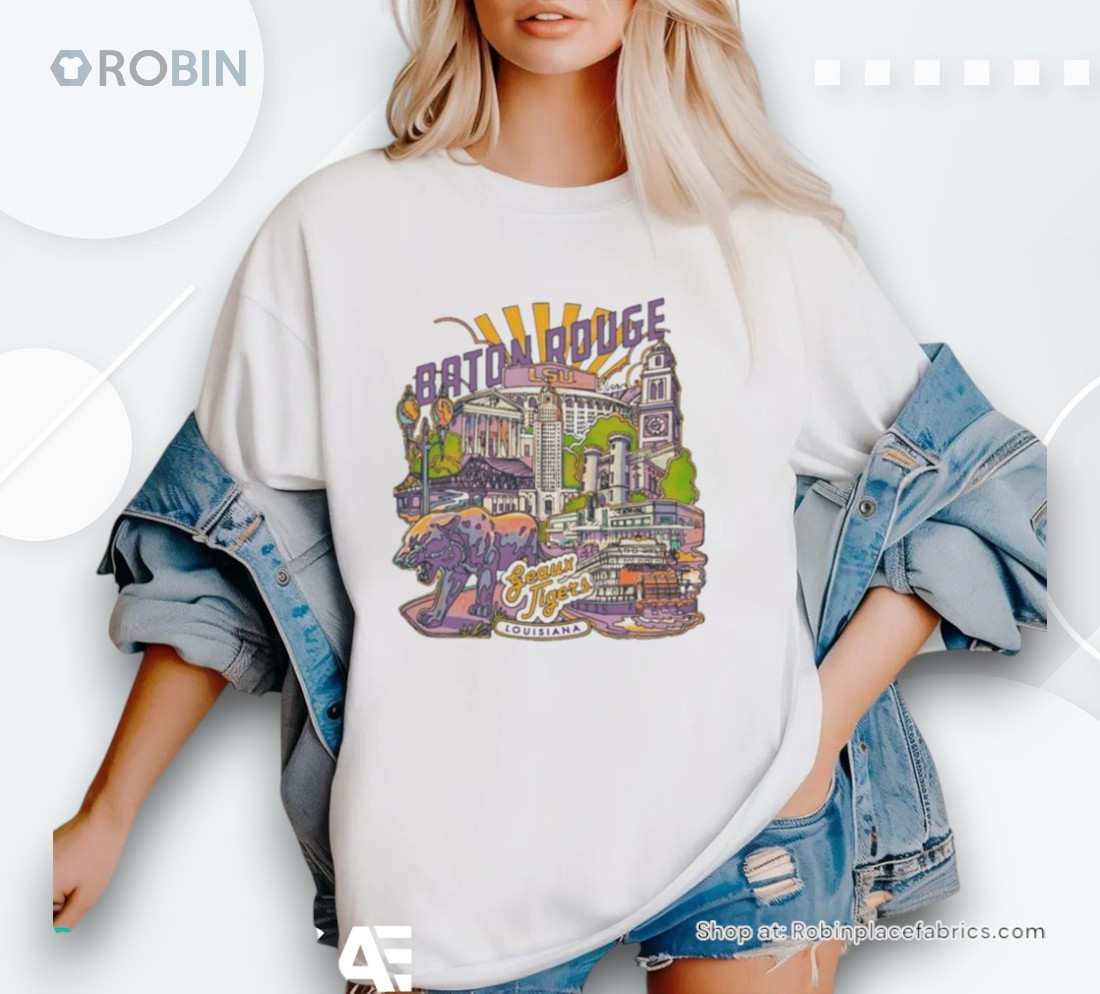 Official Baton Rouge Lsu Home Town Geaux Tigers Louisiana Shirt