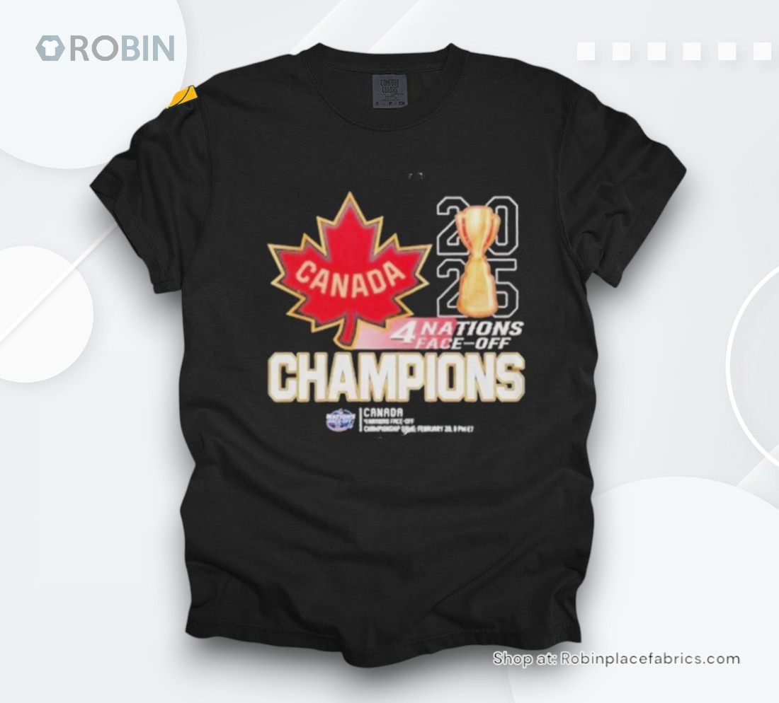 Official Canada Hockey Is The Champions Of Nhl 4 Nations Face Off 2025 Shirt Official Canada Hockey Is The Champions Of Nhl 4 Nations Face Off 2025 Shirt