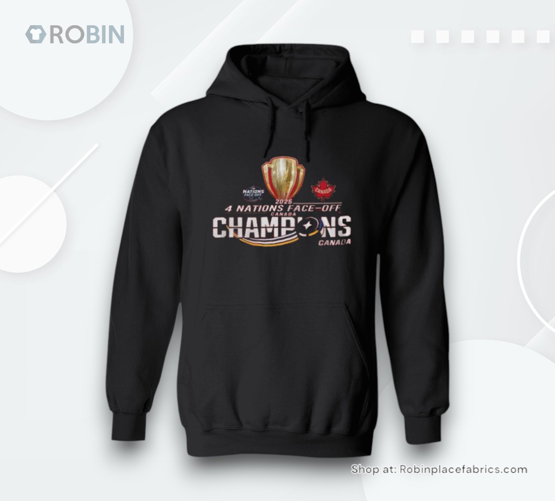 Official Canada Hockey Nhl 4 Nations 2025 Champions Celebration Shirt Official Canada Hockey Nhl 4 Nations 2025 Champions Celebration Shirt