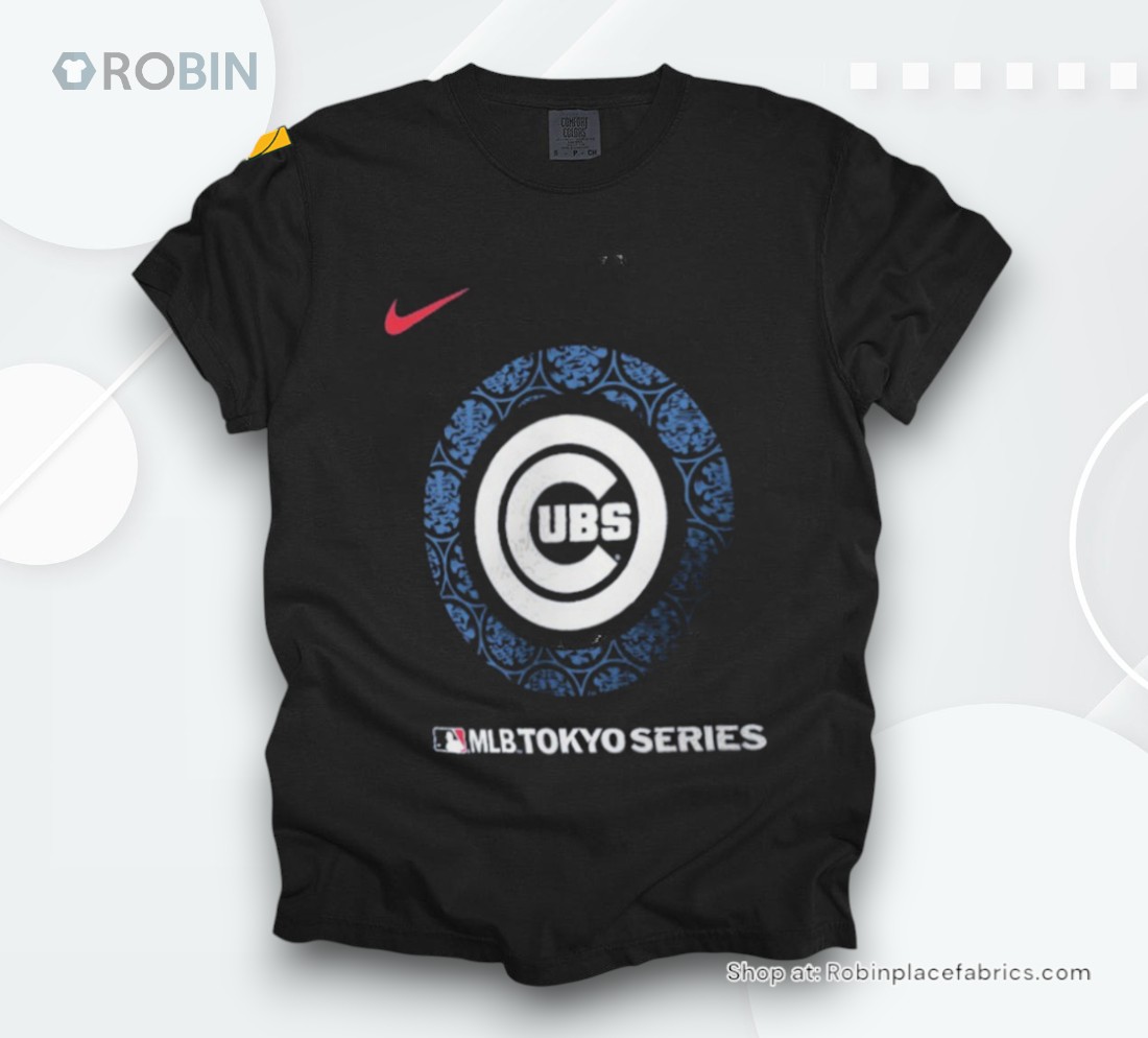 Official Chicago Cubs Nike 2025 Mlb World Tour Tokyo Series Legend Logo Shirt Official Chicago Cubs Nike 2025 Mlb World Tour Tokyo Series Legend Logo Shirt