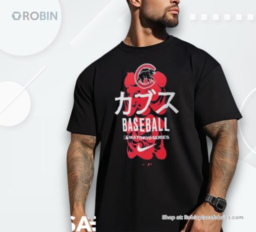 Official Chicago Cubs Nike 2025 Mlb World Tour Tokyo Series Shirt