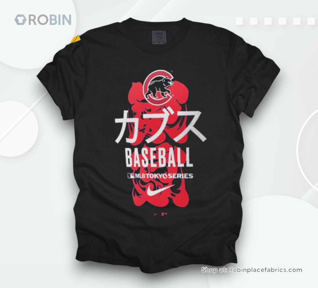 Official Chicago Cubs Nike 2025 Mlb World Tour Tokyo Series Shirt Official Chicago Cubs Nike 2025 Mlb World Tour Tokyo Series Shirt