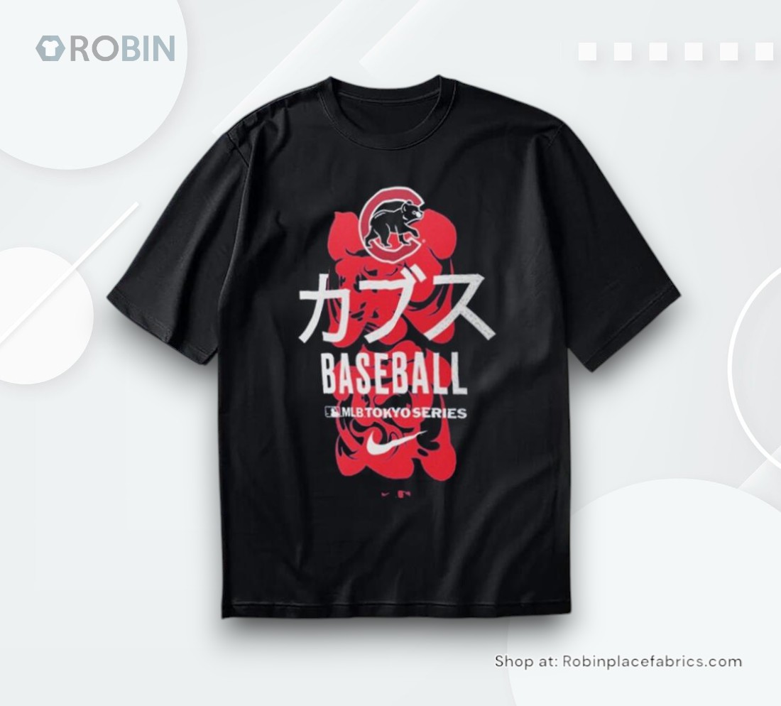 Official Chicago Cubs Nike 2025 Mlb World Tour Tokyo Series Shirt Official Chicago Cubs Nike 2025 Mlb World Tour Tokyo Series Shirt