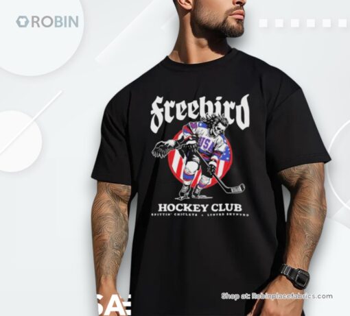 Official Freebird Usa Spittin Chiclets X Lynyrd Skynyrd Shirt