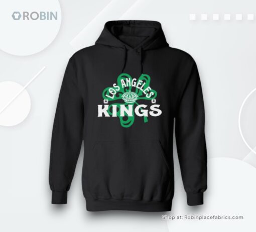 Official Los Angeles Kings Levelwear St. Patrick’s Day Richmond Shamrock Shirt