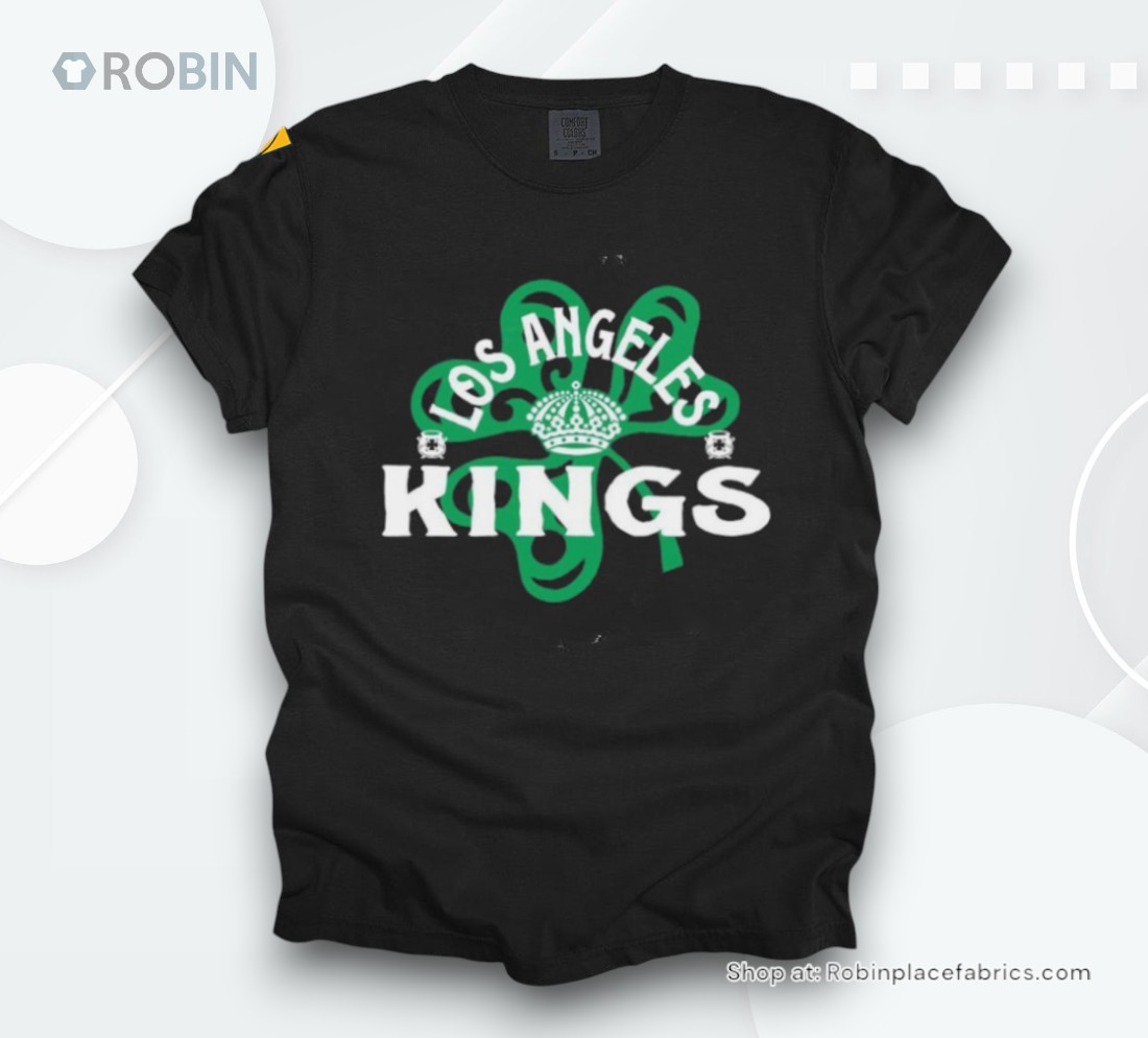 Official Los Angeles Kings Levelwear St. Patrick’s Day Richmond Shamrock Shirt Official Los Angeles Kings Levelwear St. Patrick’s Day Richmond Shamrock Shirt