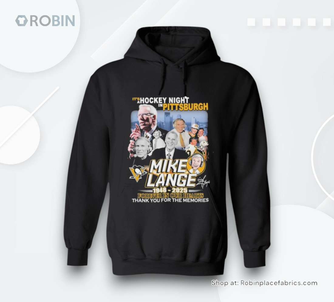 Official Mike Lange 1948 2025 Forever In Our Hearts Thank You For The Memories Shirt Official Mike Lange 1948 2025 Forever In Our Hearts Thank You For The Memories Shirt