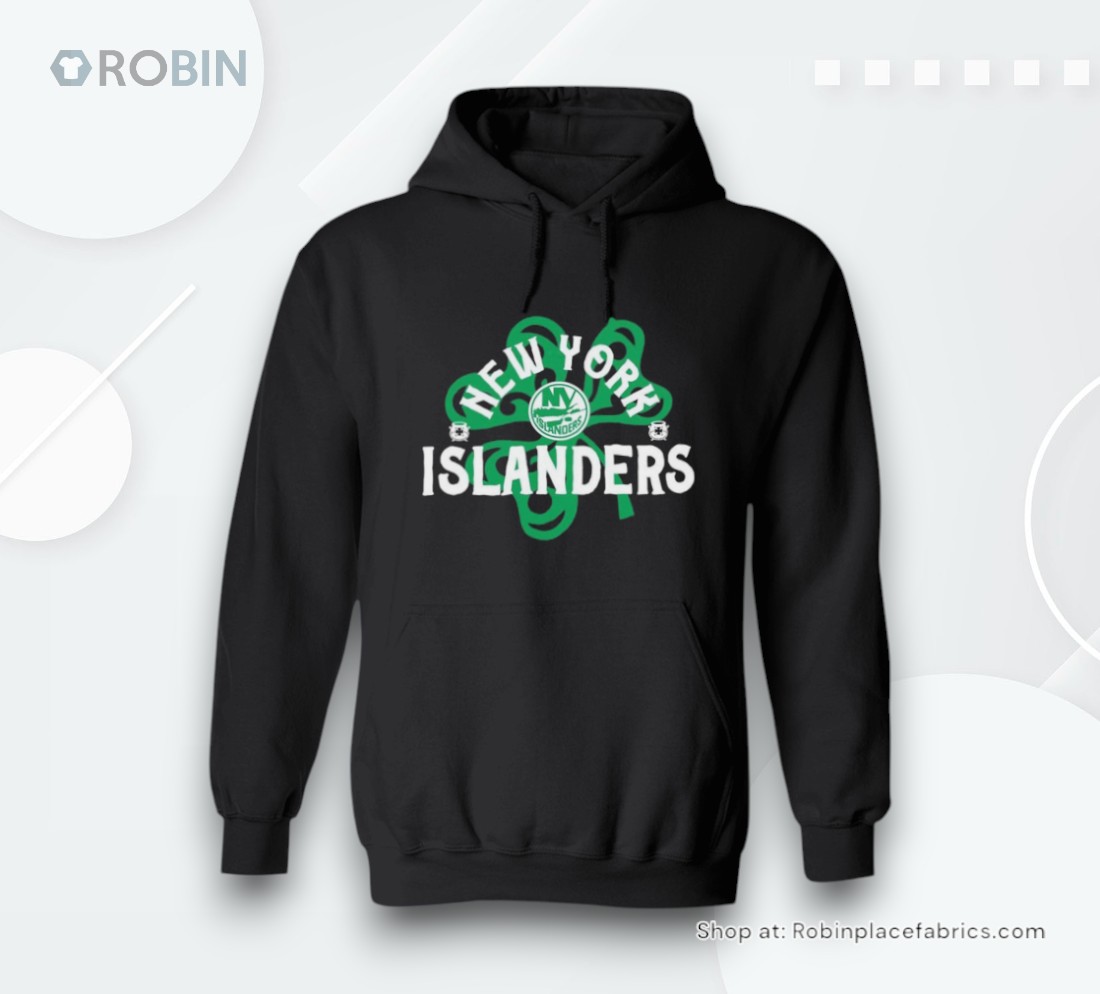 Official New York Islanders Levelwear St. Patrick's Day Richmond Shamrock Shirt Official New York Islanders Levelwear St. Patrick's Day Richmond Shamrock Shirt