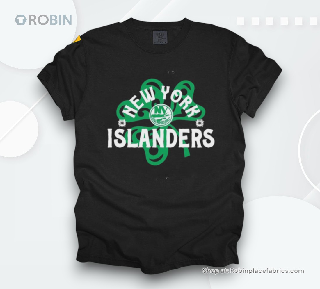 Official New York Islanders Levelwear St. Patrick’s Day Richmond Shamrock Shirt Official New York Islanders Levelwear St. Patrick’s Day Richmond Shamrock Shirt