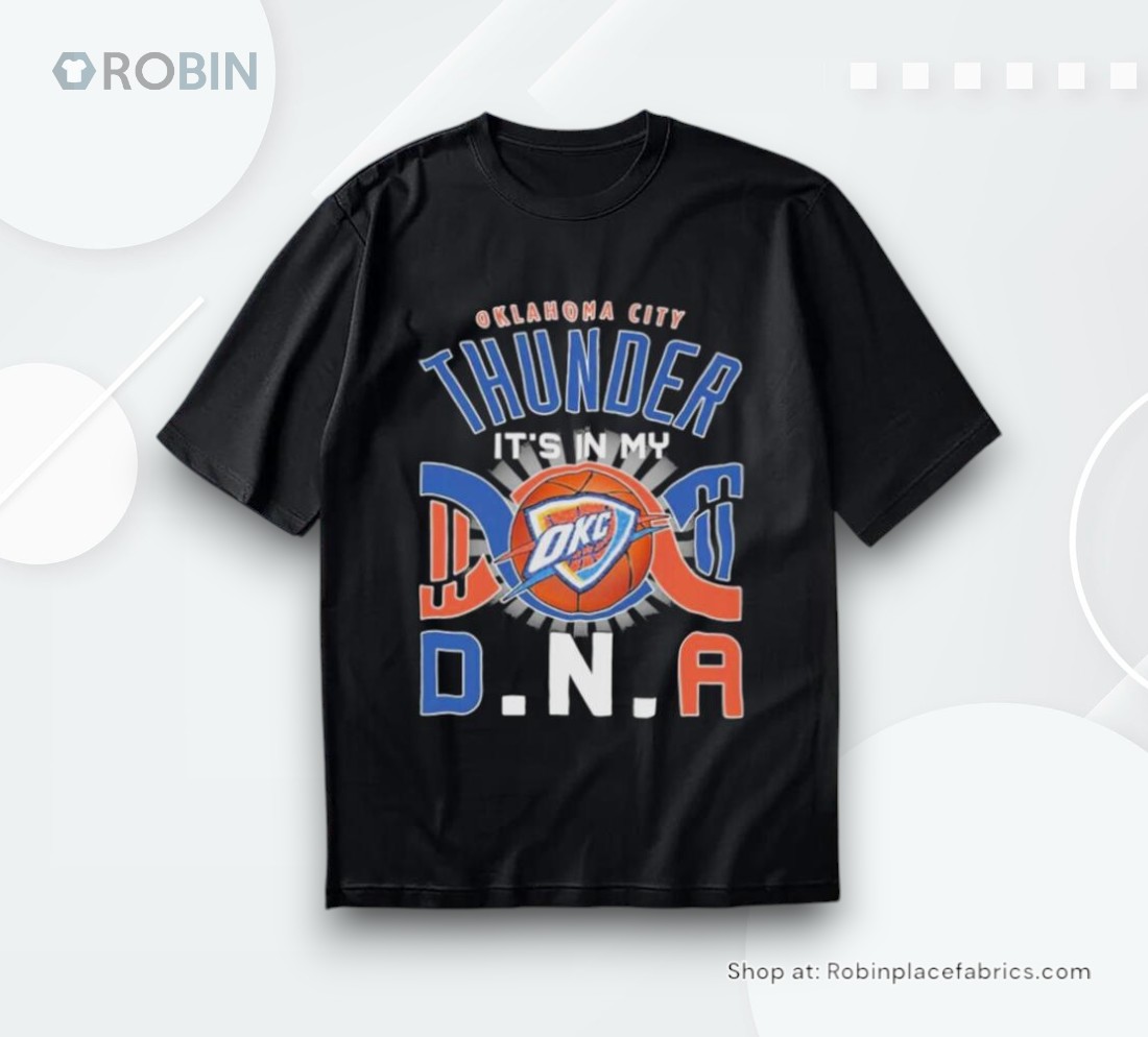 Official Oklahoma City Thunder It’s In My Dna Shirt Official Oklahoma City Thunder It’s In My Dna Shirt