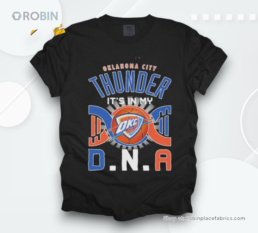 Official Oklahoma City Thunder It’s In My Dna Shirt Official Oklahoma City Thunder It’s In My Dna Shirt