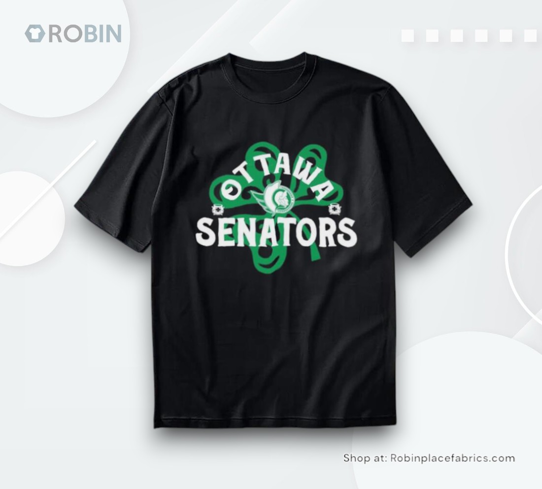 Official Ottawa Senators St. Patrick’s Day Podium Shamrock Shirt Official Ottawa Senators St. Patrick’s Day Podium Shamrock Shirt