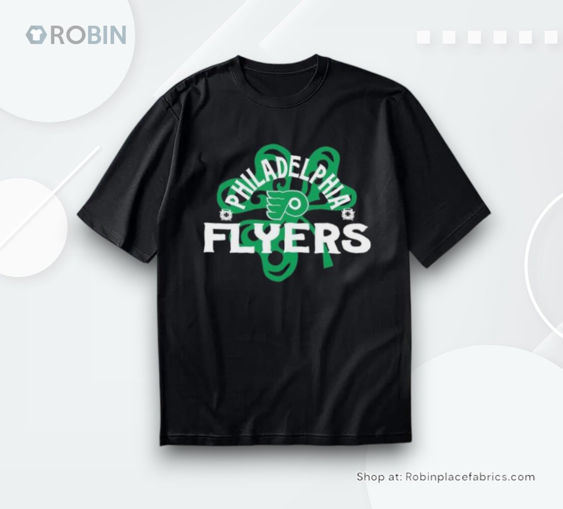 Official Philadelphia Flyers Levelwear St. Patrick’s Day Richmond Shamrock Shirt Official Philadelphia Flyers Levelwear St. Patrick’s Day Richmond Shamrock Shirt
