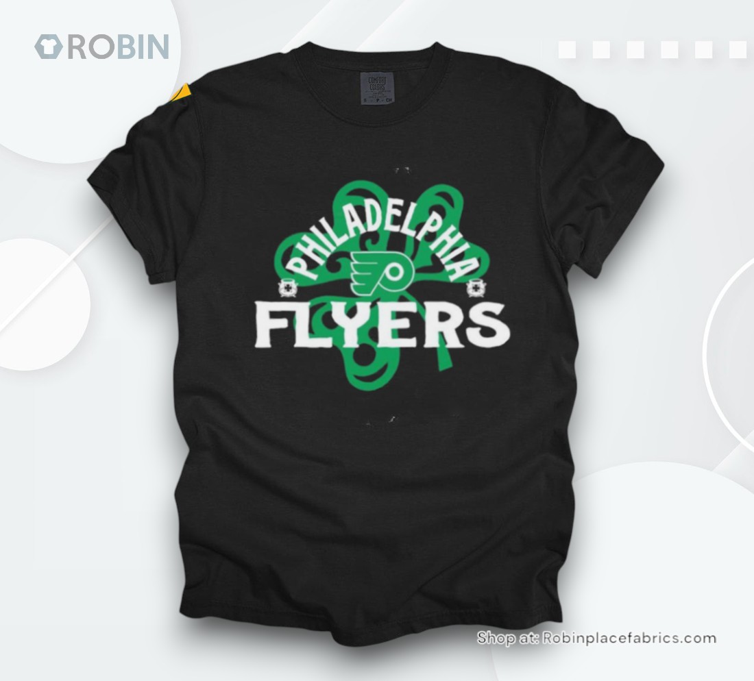 Official Philadelphia Flyers Levelwear St. Patrick’s Day Richmond Shamrock Shirt Official Philadelphia Flyers Levelwear St. Patrick’s Day Richmond Shamrock Shirt