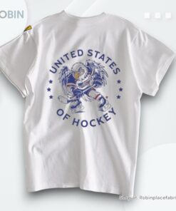Official The United States Of Hockey Shirt