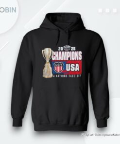 Official Usa Hockey 4 Nations Face Off 2025 Champions Shirt