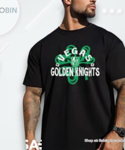 Official Vegas Golden Knights Levelwear St. Patrick’s Day Richmond Shamrock Shirt