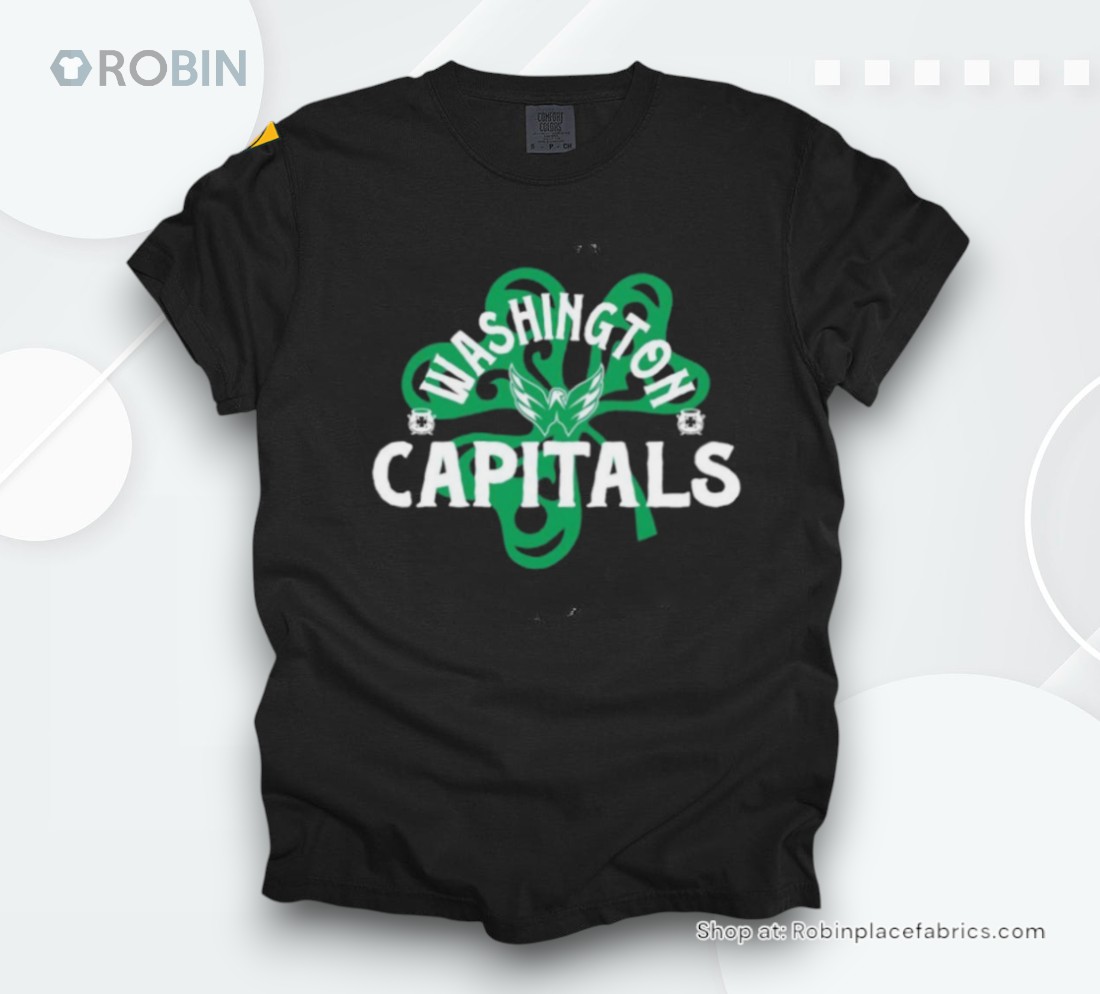 Official Washington Capitals Levelwear St. Patrick’s Day Richmond Shamrock Shirt Official Washington Capitals Levelwear St. Patrick’s Day Richmond Shamrock Shirt