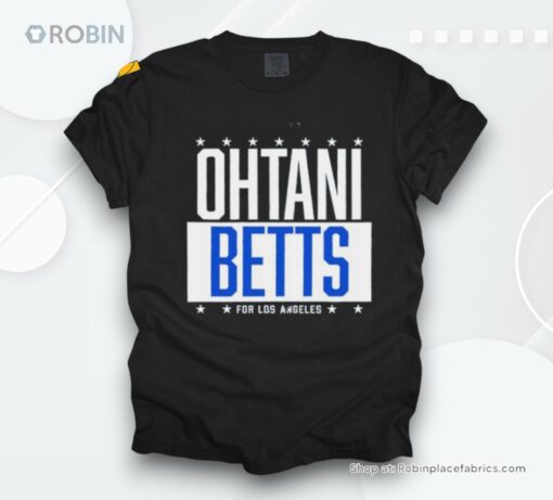 Ohtani Betts For Los Angeles Stars Shirt