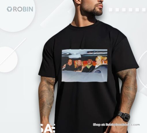Paris Hilton Britney Spears Lindsay Lohan And Luigi Mangione Shirt