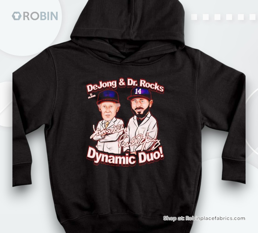 Paul Dejong And Dr. Rocks Dynamic Duo Washington Nationals Cartoon Shirt