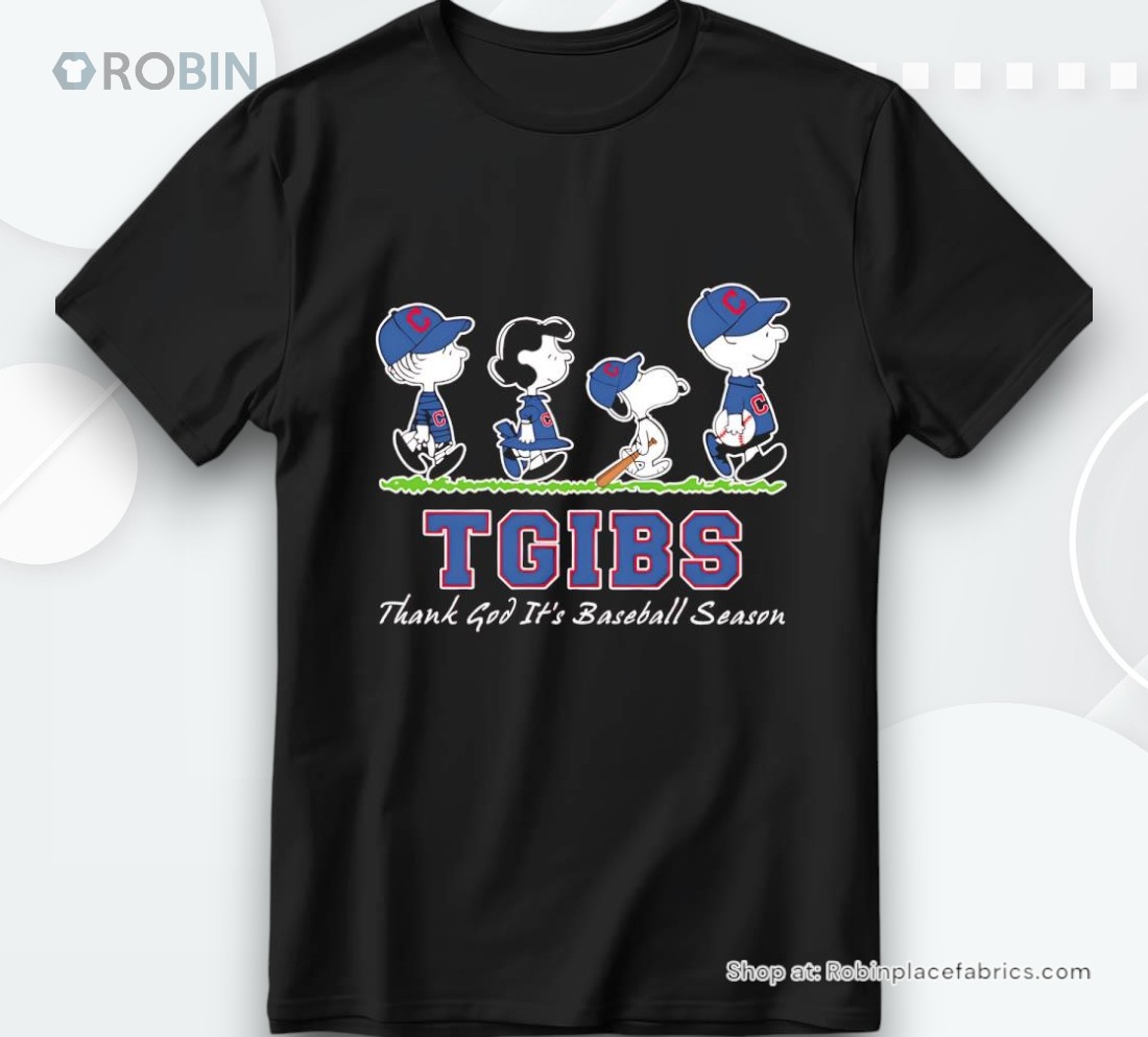 Peanuts Cleveland Guardians Tgibs Thank God It’s Baseball Season Shirt Peanuts Cleveland Guardians Tgibs Thank God It’s Baseball Season Shirt