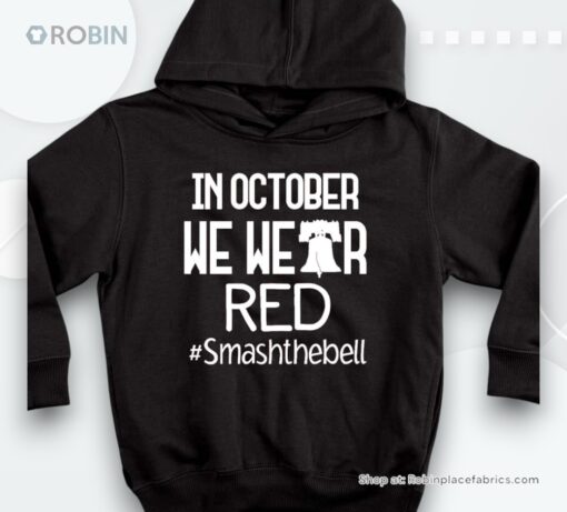 Philadelphia Phillies In October We Wear Red Smash The Bell Shirt