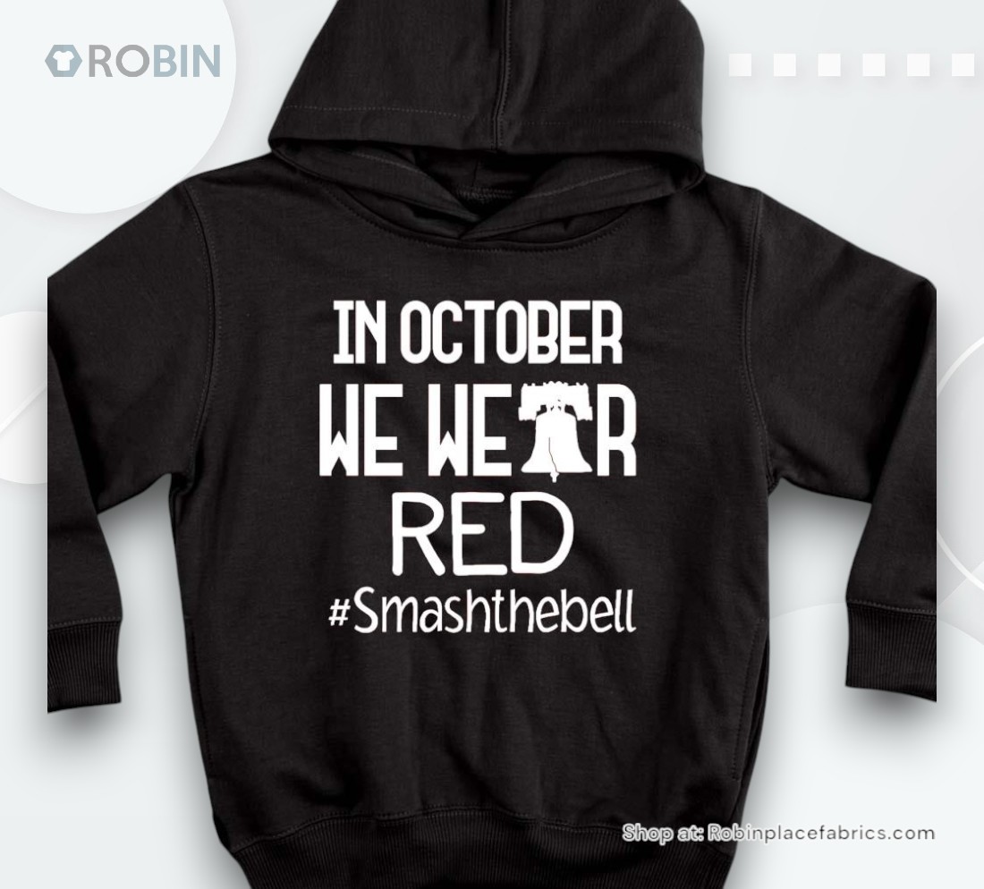 Philadelphia Phillies In October We Wear Red Smash The Bell Shirt Philadelphia Phillies In October We Wear Red Smash The Bell Shirt