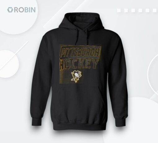 Pittsburgh Penguins Gold Serve Shirt