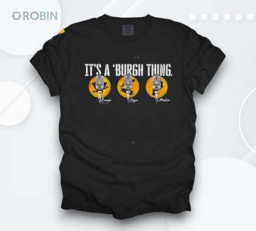Pittsburgh Steelers It’s A ‘burgh Thing Lange Cope Prince Shirt