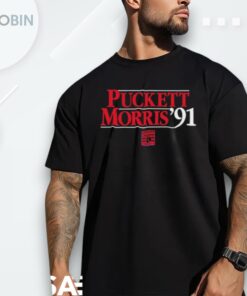 Puckett Morris 1991 Minnesota Twins Shirt
