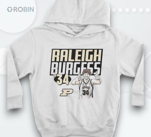 Raleigh Burgess Thumbs Up Purdue Boilermakers Shirt