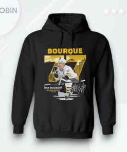 Ray Bourque #77 Boston Bruins Hockey Throwback Signature Shirt