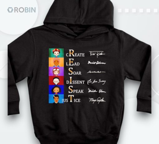 Resist Create Lead Soar Dissent Speak Justice Shirt
