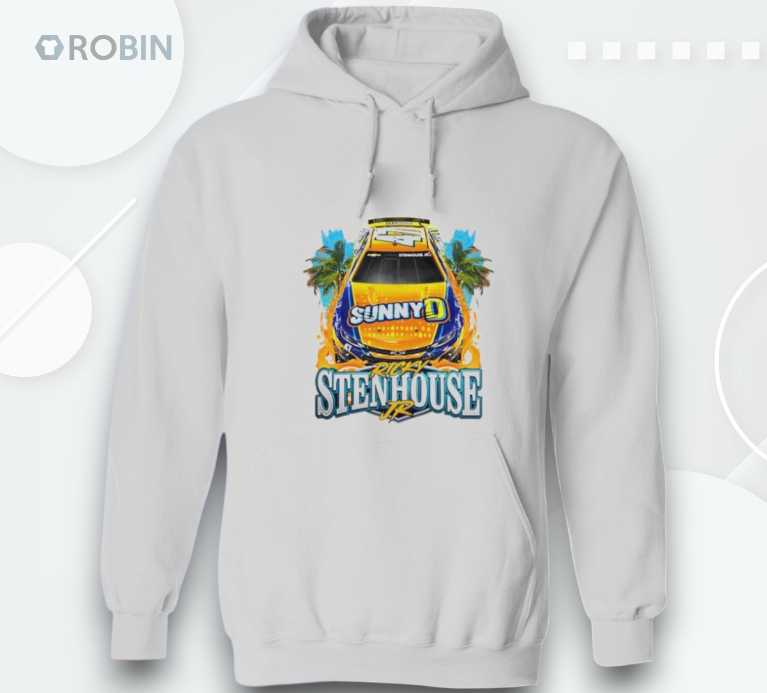 Ricky Stenhouse Jr Orange No47 Chevrolet Zl1 For Hyak Motorsports Shirt