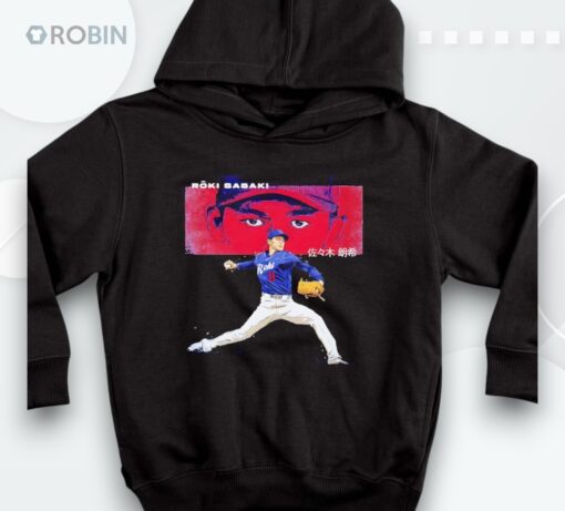 Roki Sasaki Los Angeles Dodgers Stare Shirt