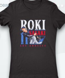 Roki Sasaki Scream Los Angeles Dodgers Player Shirt