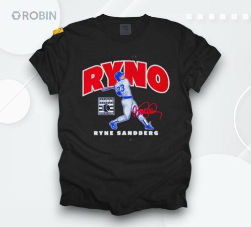 Ryno Ryne Sandberg Chicago Cubs Signature Shirt